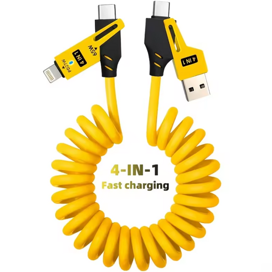 Câble de Charge Rapide Extensible 4 en 1