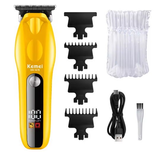 Tondeuse Pratique Rechargeable avec Écran LCD