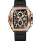 Montre Carrée Élégante pour Hommes