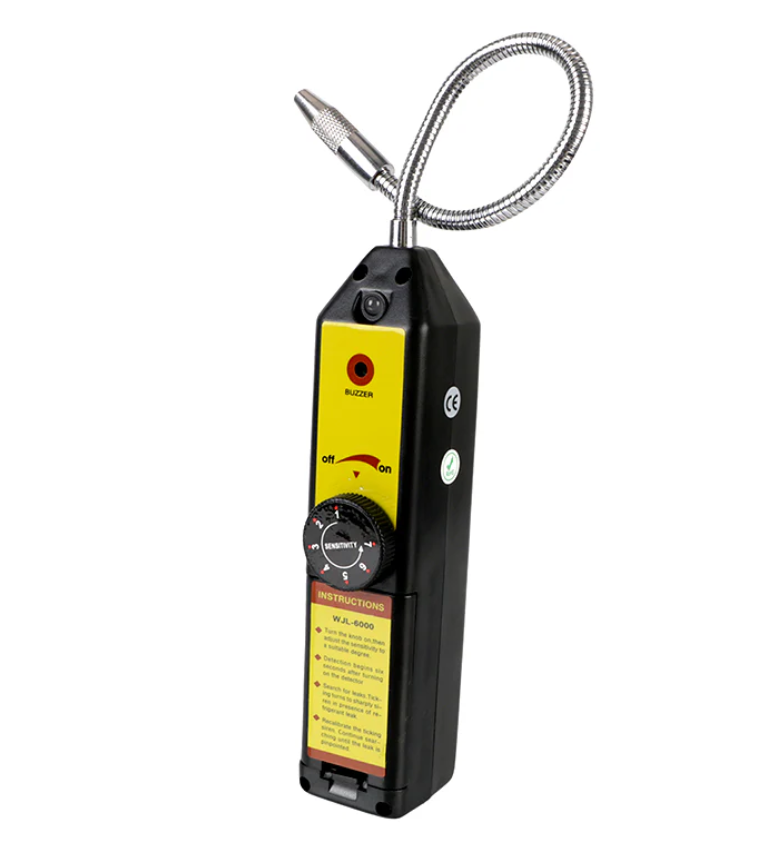 Détecteur de Fuites de Gaz Portable à Piles