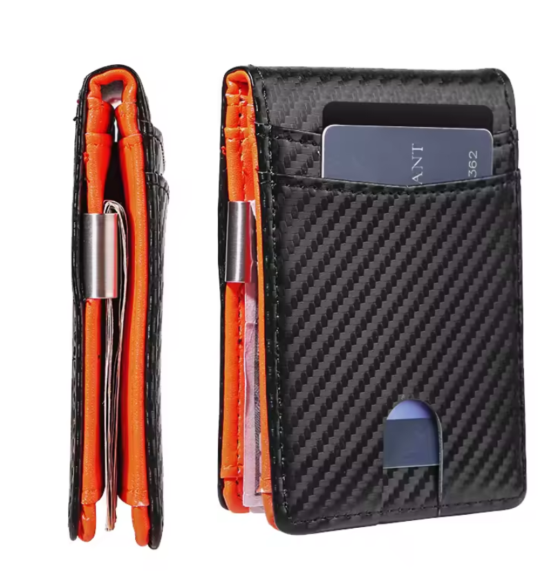 Portefeuille Élégant et Robuste RFID pour Hommes