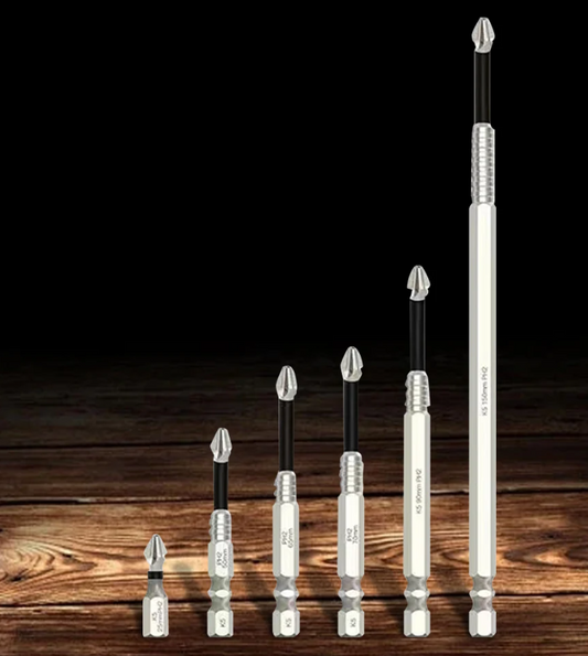 Kit d'Embouts de Tournevis Magnétiques et Ultra Robustes (6 pcs)
