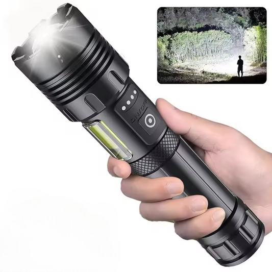 Lampe de poche innovante avec zoom réglable