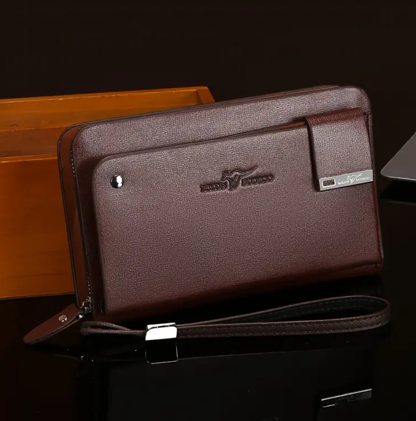 Portefeuille avec grand espace pour hommes