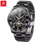 Montre Royale en Acier Inoxydable pour Hommes