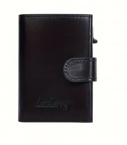 Portefeuille en Cuir Élégant avec Plusieurs Compartiments