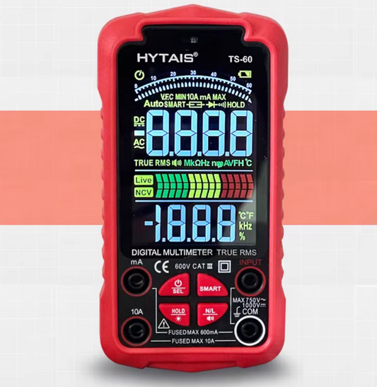 Multimètre Numérique Professionnel avec Support Intégré