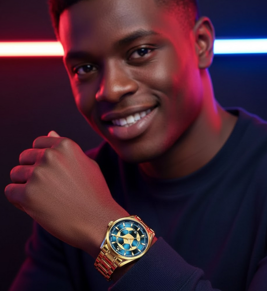 Montre de Luxe Dorée Élégante