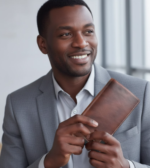 Portefeuille Long Élégant de Grande Capacité