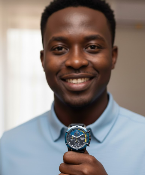 Montre Pratique Élégante avec Bracelet en Cuir