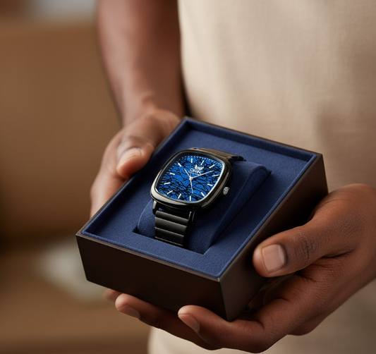 Montre carrée élégante et performante