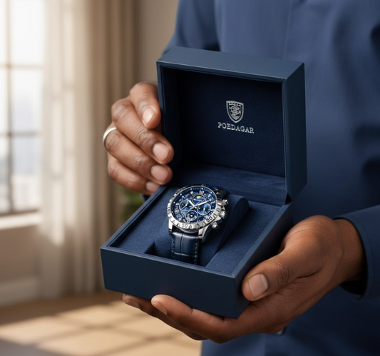 Montre de Luxe en Cuir confortable pour hommes
