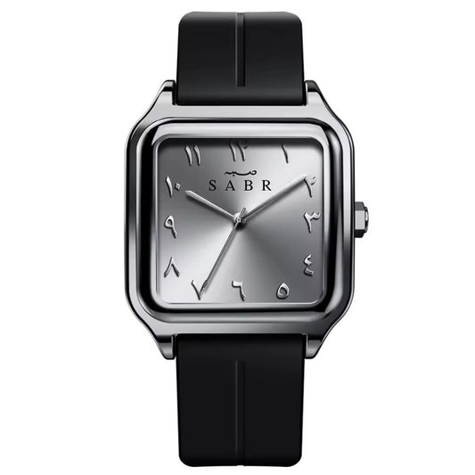 Montre Carrée Moderne avec Fermeture Confortable et Chiffres Arabes
