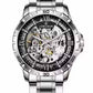 Montre Prestigieuse avec Bracelet en Acier Inoxydable pour Hommes