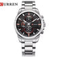 Montre Royale Élégante en Acier Inoxydable au Design Prestigieux pour Hommes