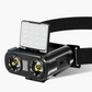 Lampe frontale rechargeable avec clip au chapeau