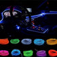 Bande lumineuse intérieur de voiture