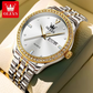 Montre de luxe quartz pour hommes 5464