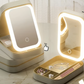 Boîte de Rangement Maquillage à Miroir LED 4630