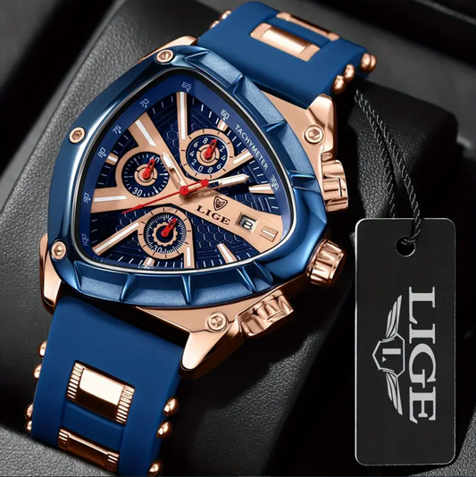 Montre Triangulaire élégante pour Hommes