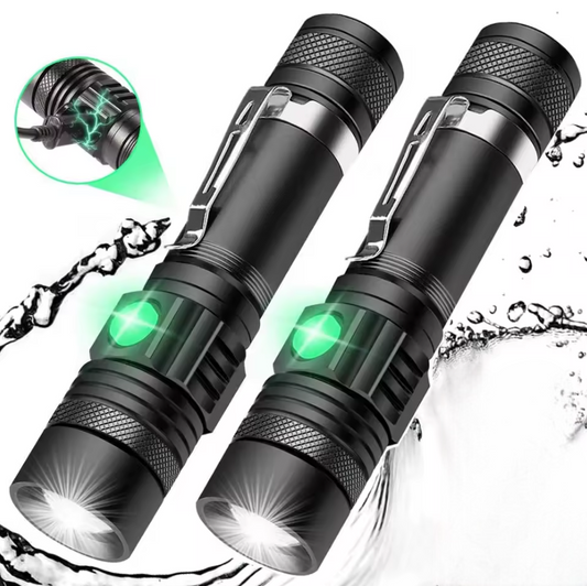 Lampe de Poche Rechargeable et Zoomable