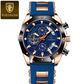 Montre de Luxe avec Bracelet en Silicone