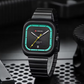 Montre Sportive Carrée à Quartz pour Hommes