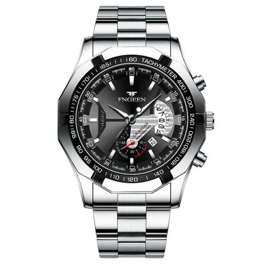 Montre-bracelet homme de luxe imperméable avec cadran lumineux