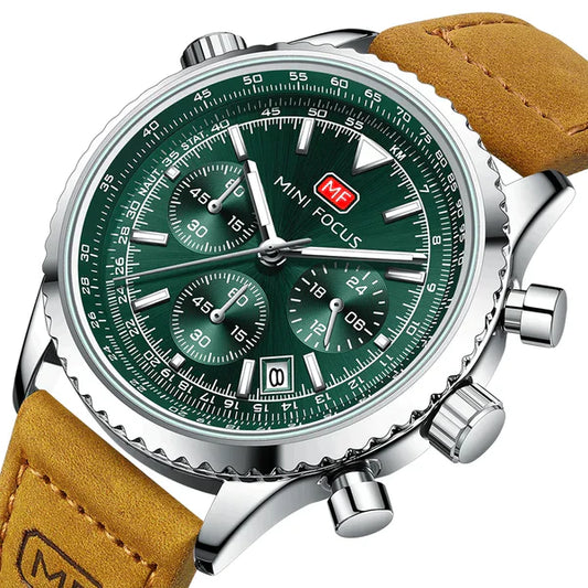 Montre de luxe pour hommes Chronographe multifonction