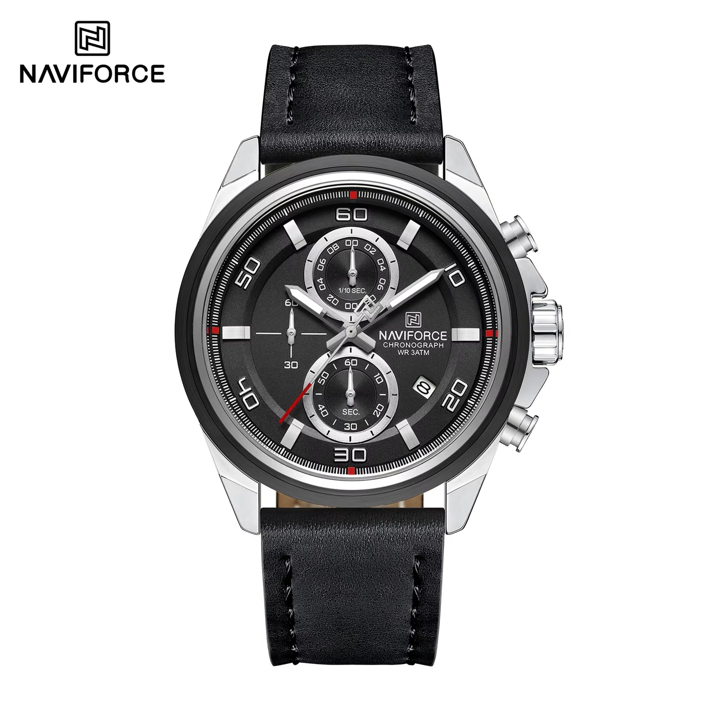 Montre Moderne luxueuse avec Bracelet en Cuir Confortable pour Hommes