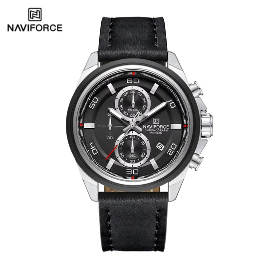 Montre Moderne luxueuse avec Bracelet en Cuir Confortable pour Hommes