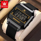 montre de luxe numérique pour hommes 4681
