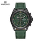 Montre Élégante à Bracelet en Cuir Véritable et Confortable pour Hommes