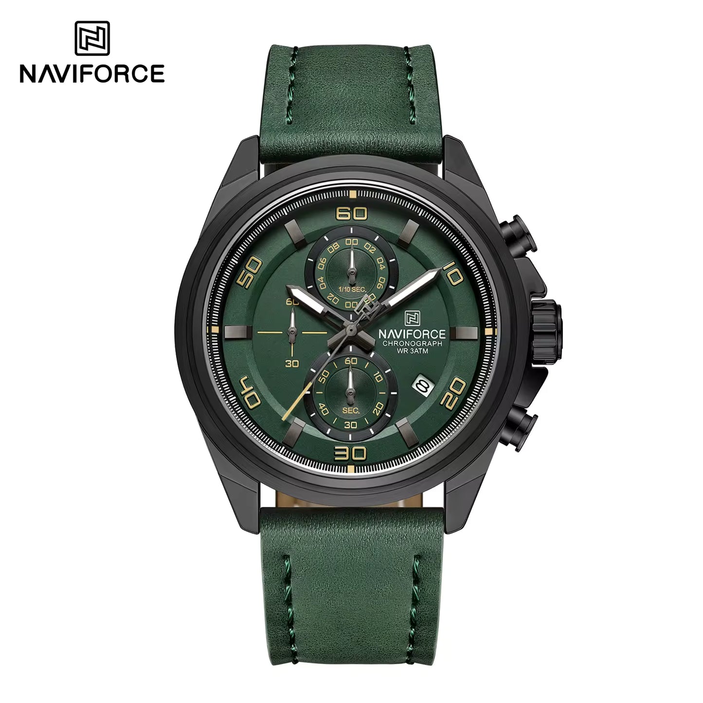 Montre Élégante à Bracelet en Cuir Véritable et Confortable pour Hommes