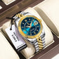 montre de luxe en acier inoxydable pour hommes 1236