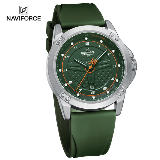 Montre Sportive Étanche avec Bracelet en Silicone Confortable pour Hommes