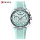 Montre Moderne Élégante et Pratique avec Bracelet en Silicone Souple pour Hommes