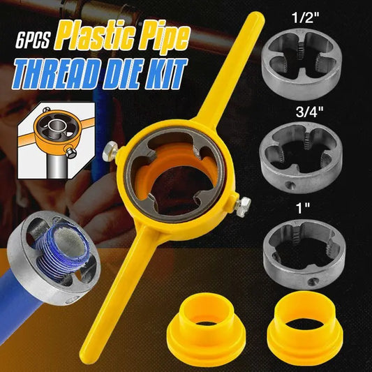 Kit de Matrices pour Filetage de Tuyaux en Plastique