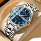 montre de luxe en acier inoxydable pour homme 3603