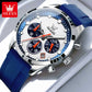 Montre à Quartz de Luxe pour Homme 5863