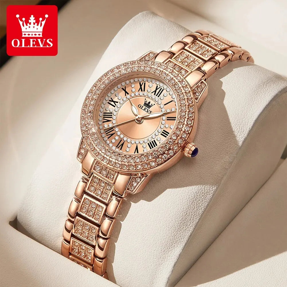 montre de luxe  à Quartz pour Femme 8532