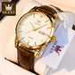 Montre classique en acier inoxydable pour homme