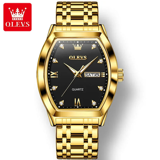 Montre-bracelet d'affaire à quartz pour homme