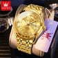 Montre royale en acier inoxydable pour hommes