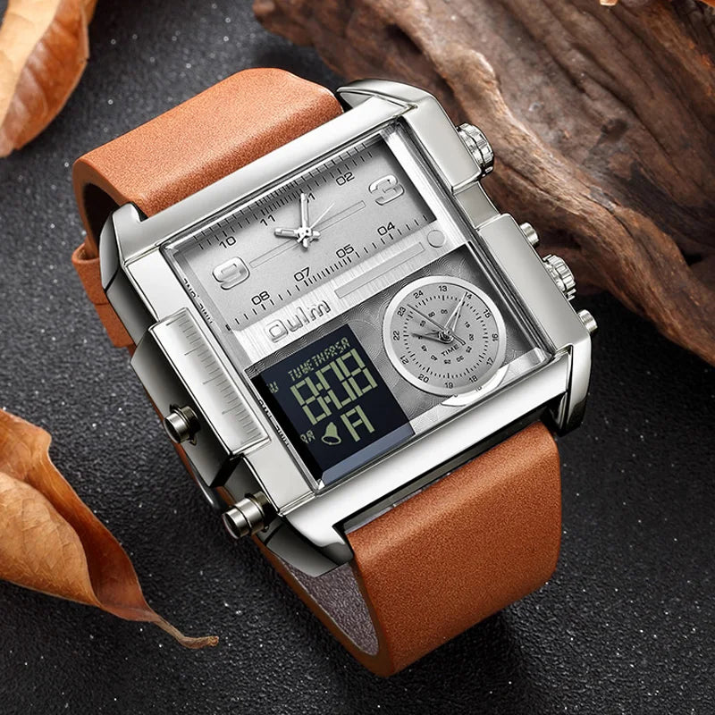 Montre à quartz de luxe pour homme SKMEI