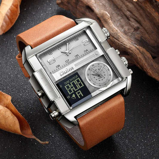 Montre à quartz de luxe pour homme SKMEI