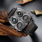 Montre à quartz élégante pour hommes