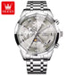Montre Prestigieuse Résistante en Acier Inoxydable pour Hommes
