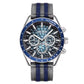 Montre Exceptionnelle Élégante avec Bracelet en Nylon Léger pour Hommes