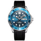 Montre Moderne Haut de Gamme avec Bracelet en Silicone Souple pour Hommes